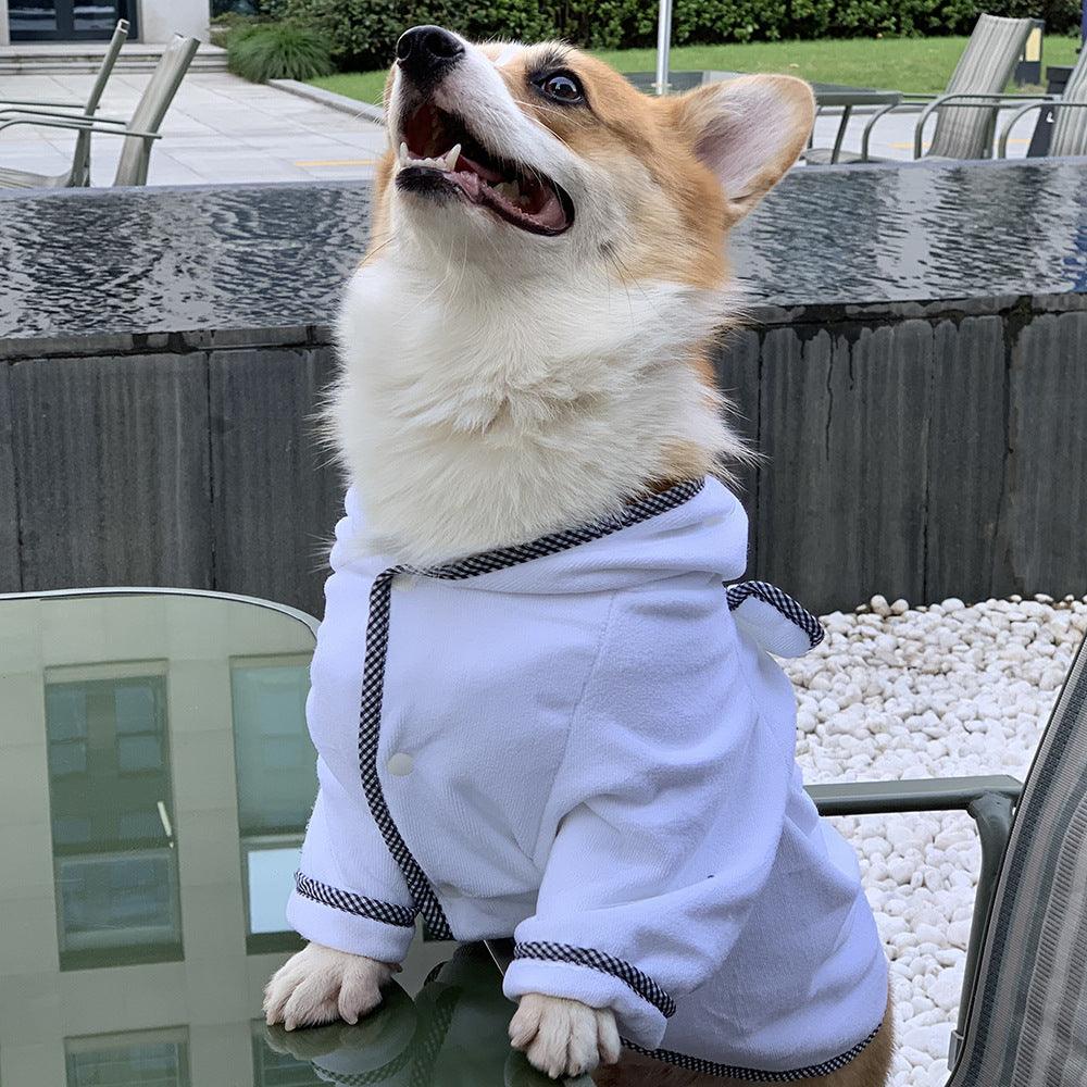 Soft Double-Sided Dog Bathrobe - Image 2
