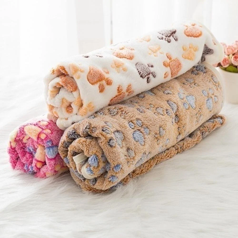 Soft Fluffy Pet Blanket – Cute Cartoon Pattern - Image 5