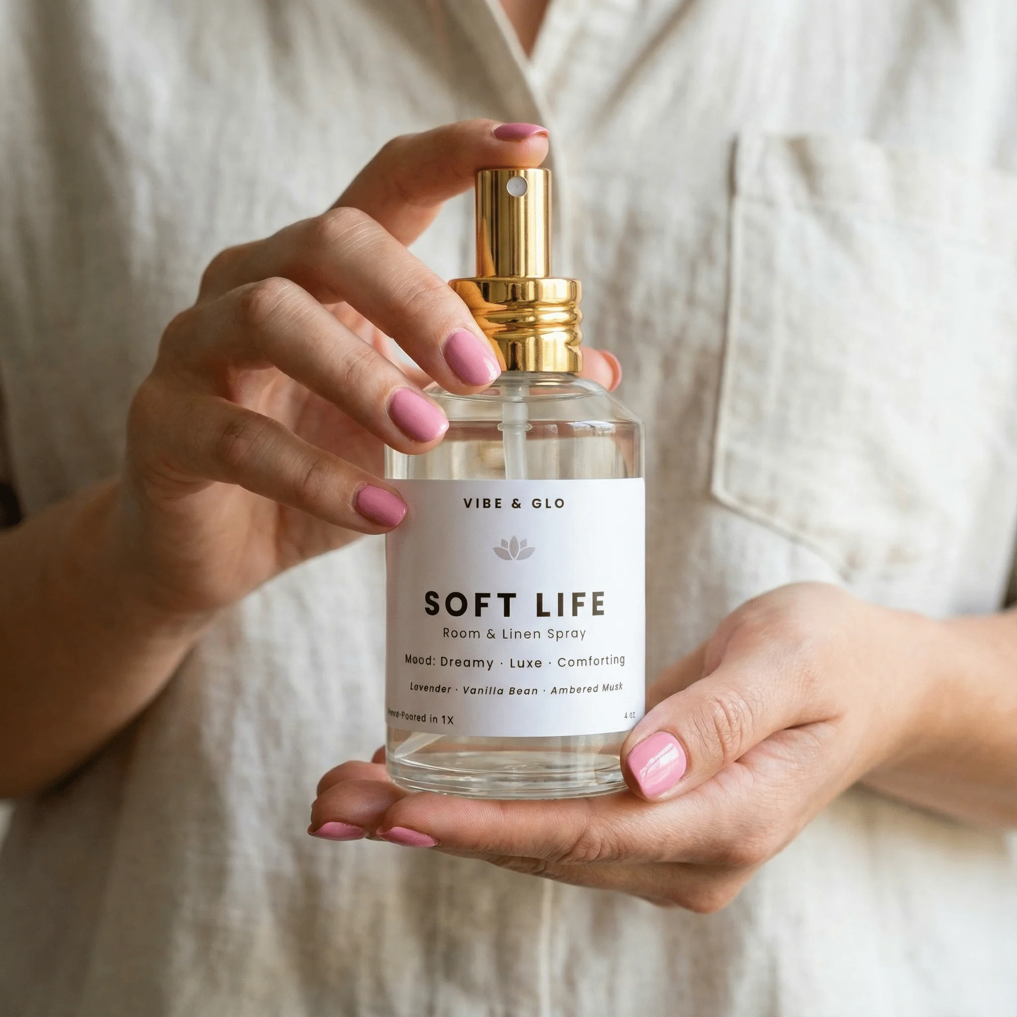 Soft Life - Lavender & Vanilla Room Spray - Image 2