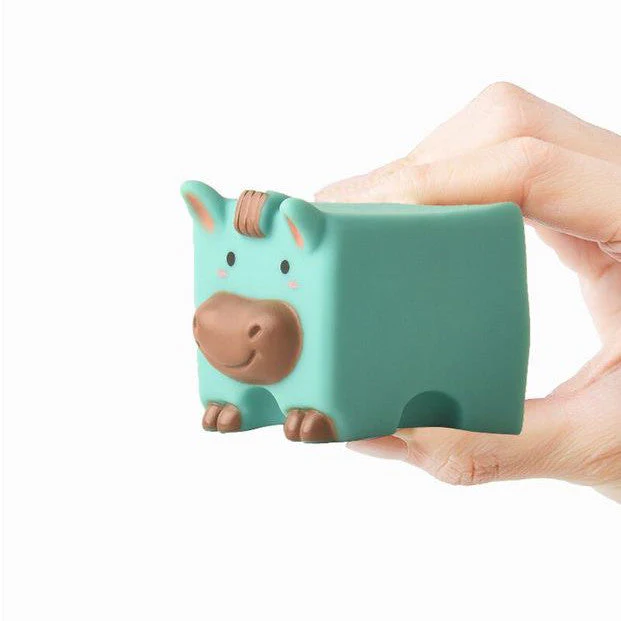 Soft Plastic Building Blocks For Infants And Young Children Early Education Digital Cognitive Animal Relief Matching Toys - Image 5