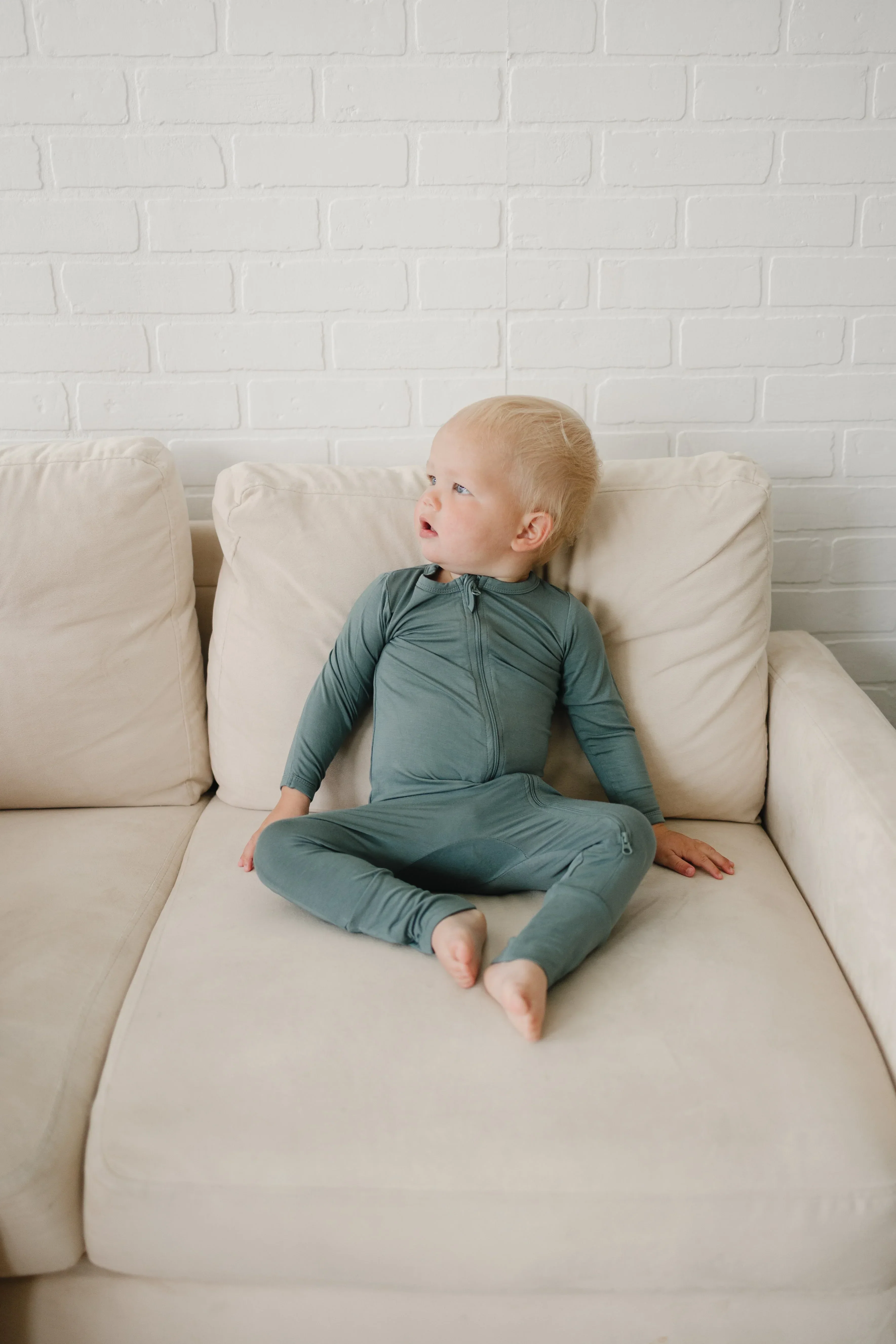 Solid Bamboo Zippy Pajamas - more colors - Image 10
