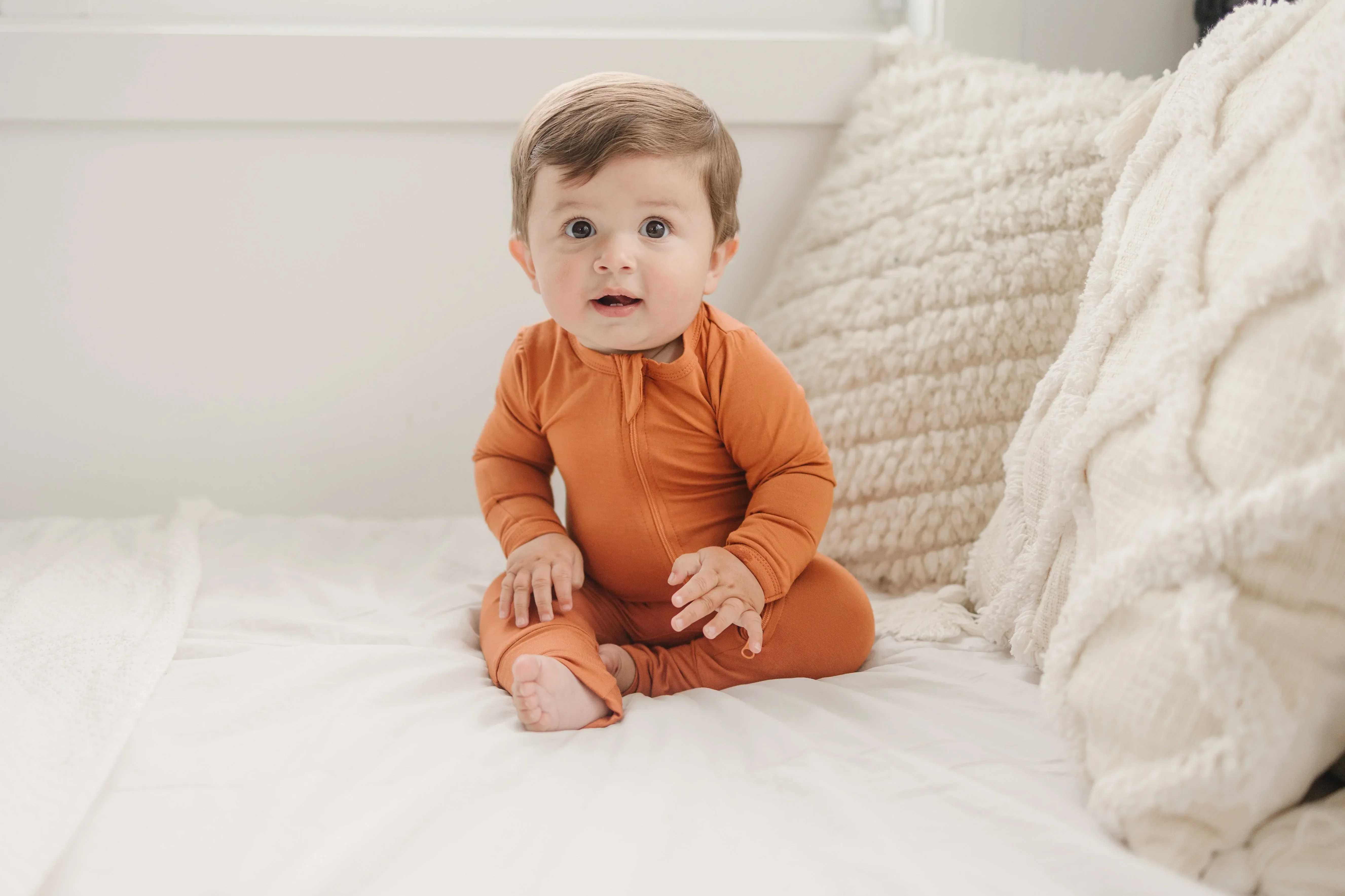 Solid Bamboo Zippy Pajamas - more colors - Image 6