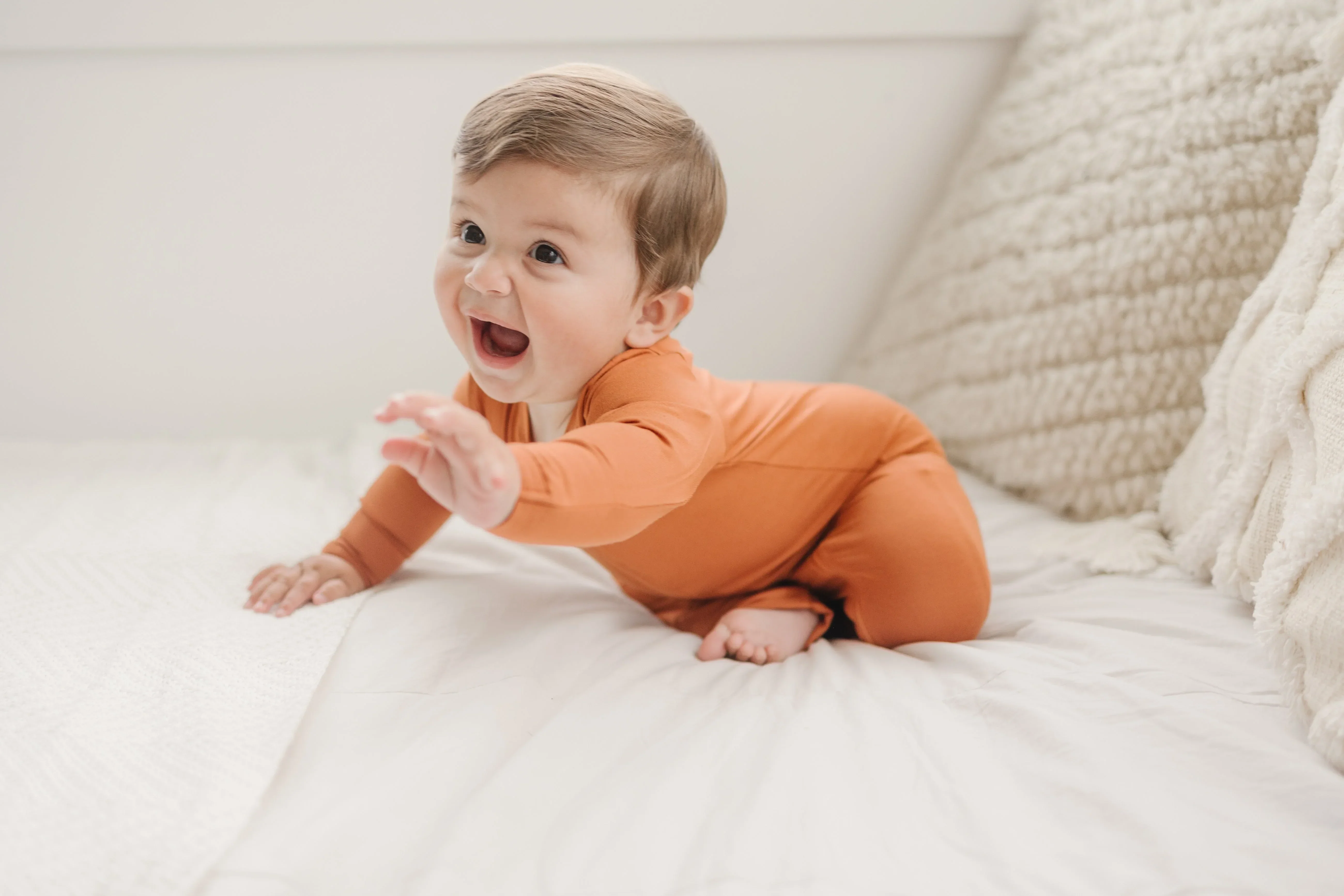 Solid Bamboo Zippy Pajamas - more colors - Image 9