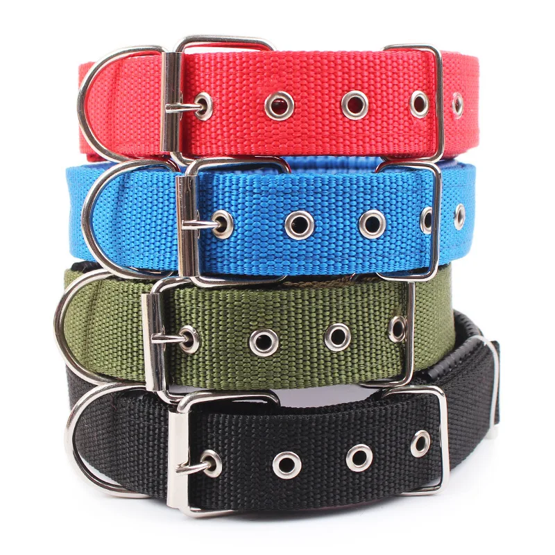 Solid Nylon Dog Collar – Strong & Durable for All Dog Sizes - Image 2
