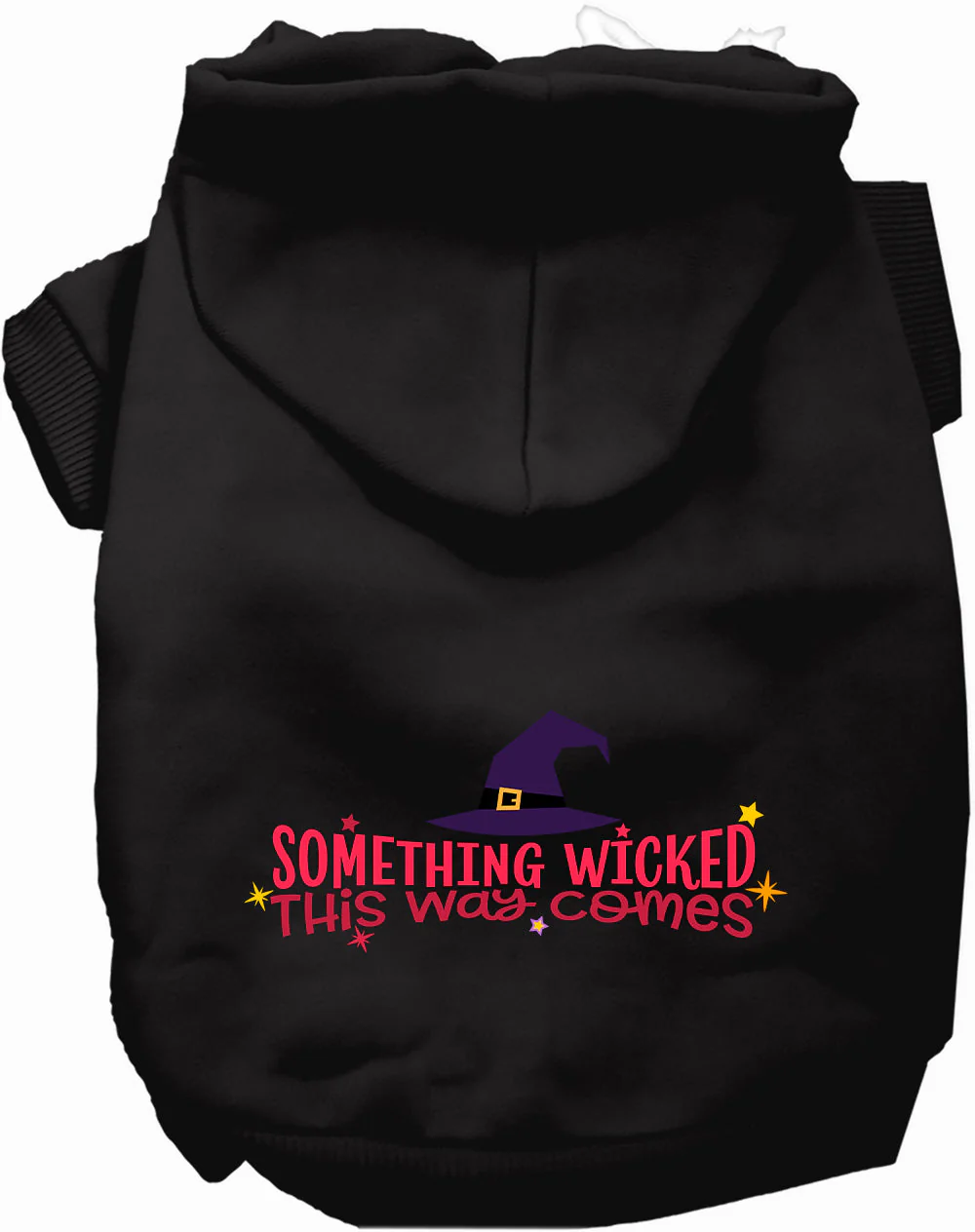 Something Wicked This Way Comes Halloween Pet Hoodie - Image 3