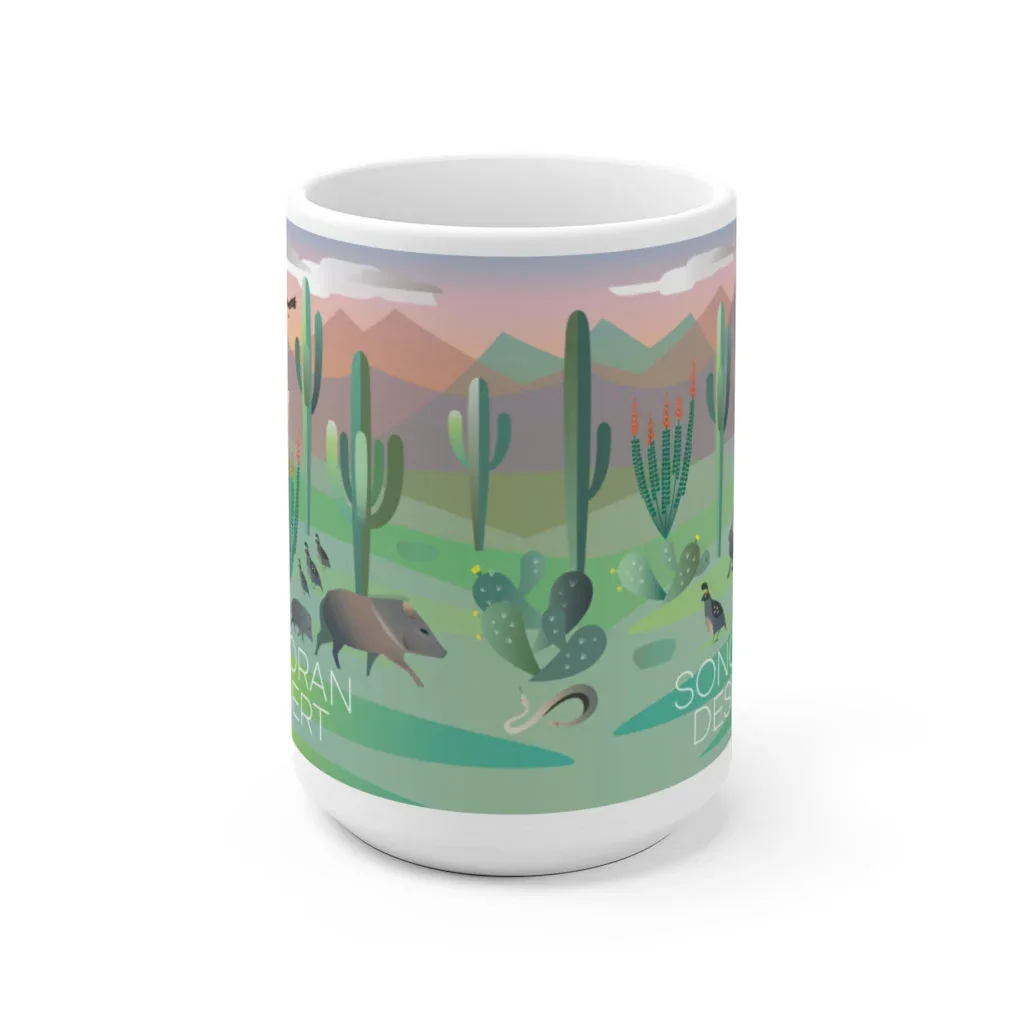 SONORAN DESERT 11 OZ OR 15 OZ CERAMIC MUG - Image 2