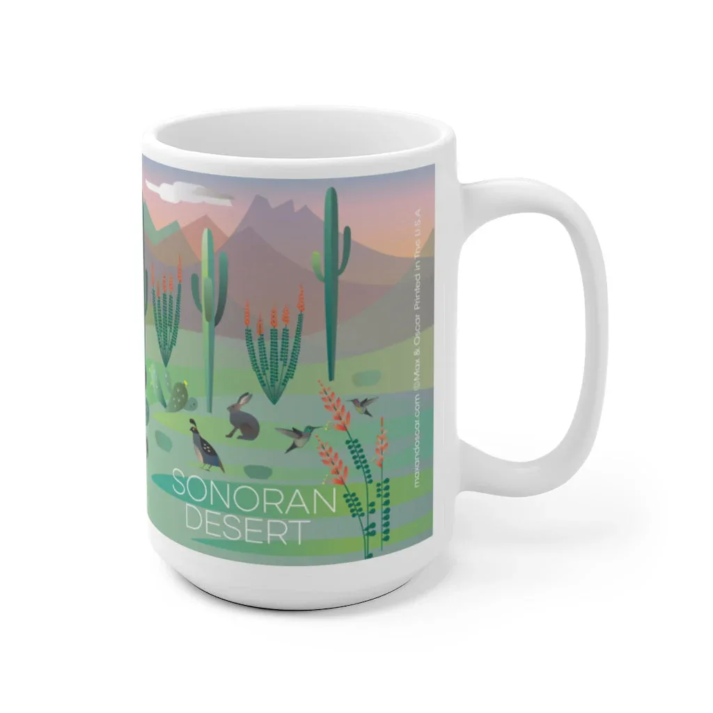 SONORAN DESERT 11 OZ OR 15 OZ CERAMIC MUG - Image 3