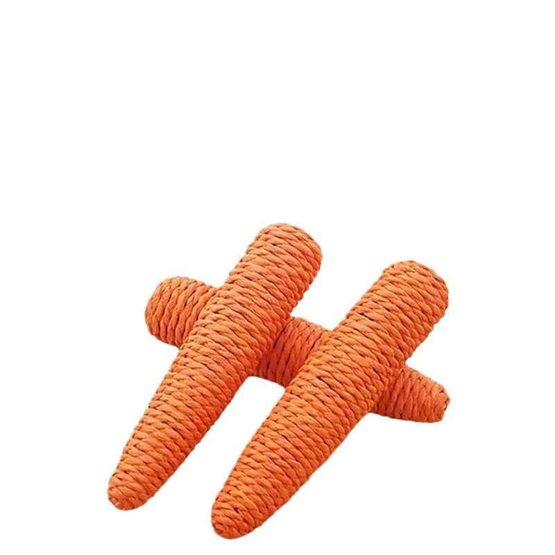 Sound Carrot Cat Toy | Teething & Anti-Bite Cuddle Stick for Cats - Image 6