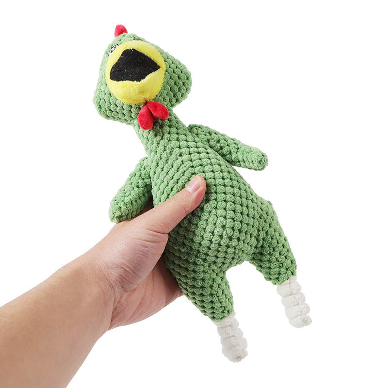 Sounding Screaming Chicken Dog Toy - Image 3