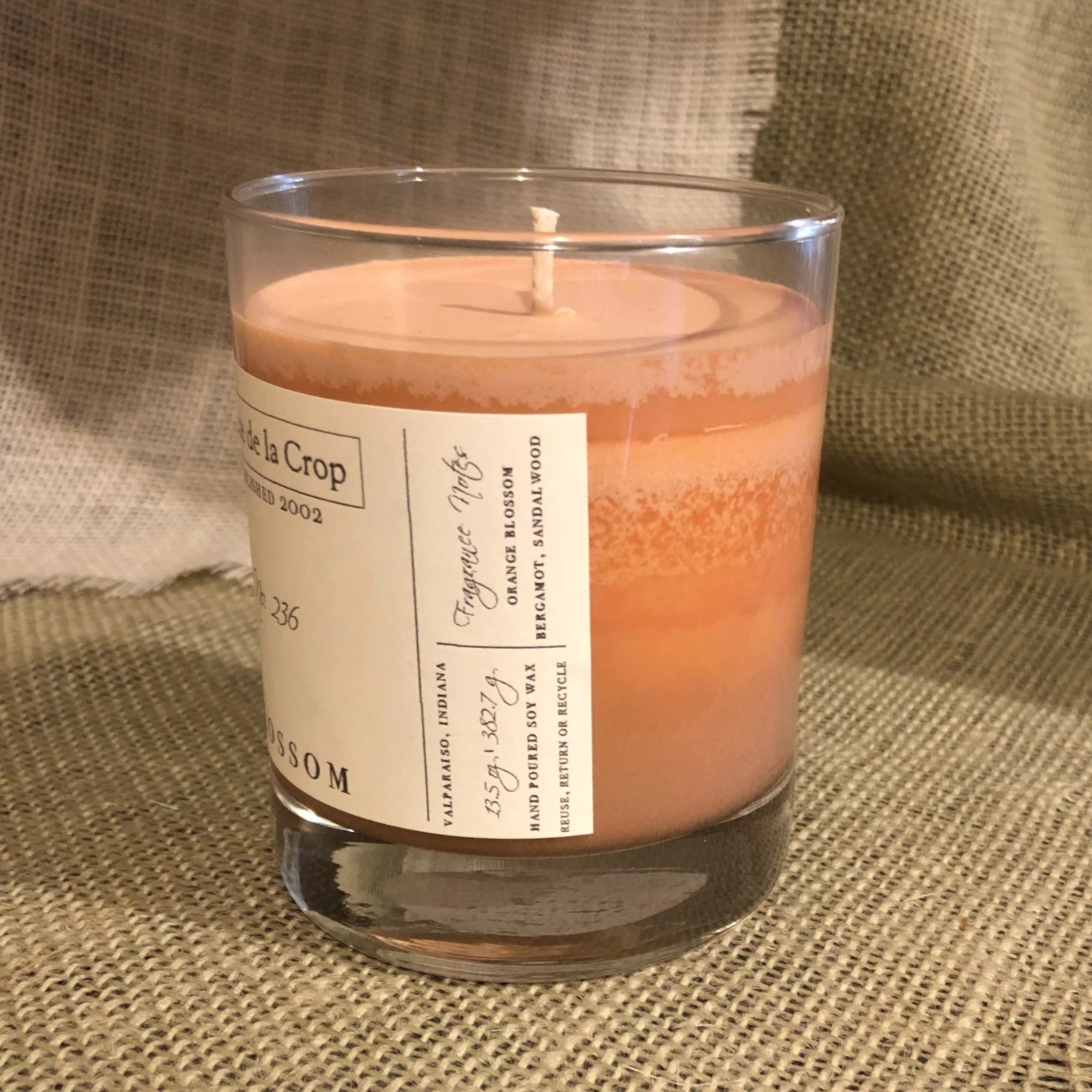 Soy Candle - Blossom (Orange Blossom) - Image 2