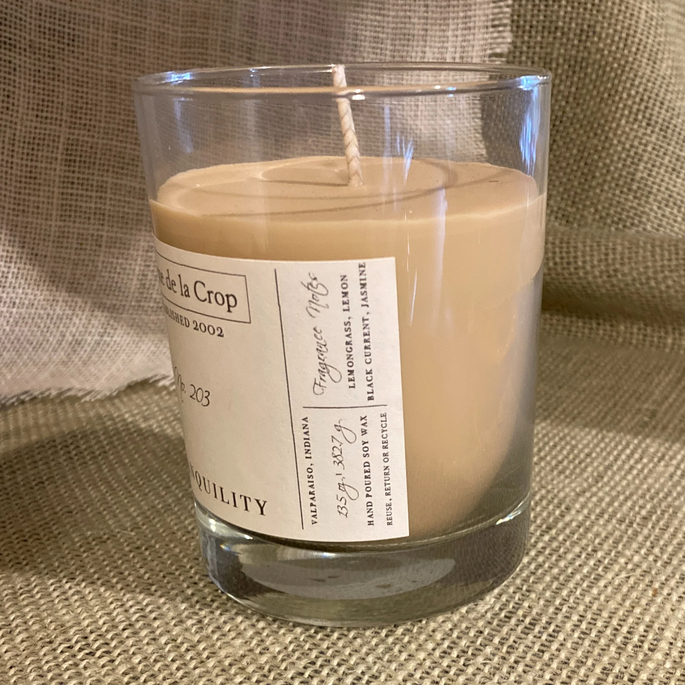 Soy Candle - Cashmere (Coconut & Sandalwood) - Image 2