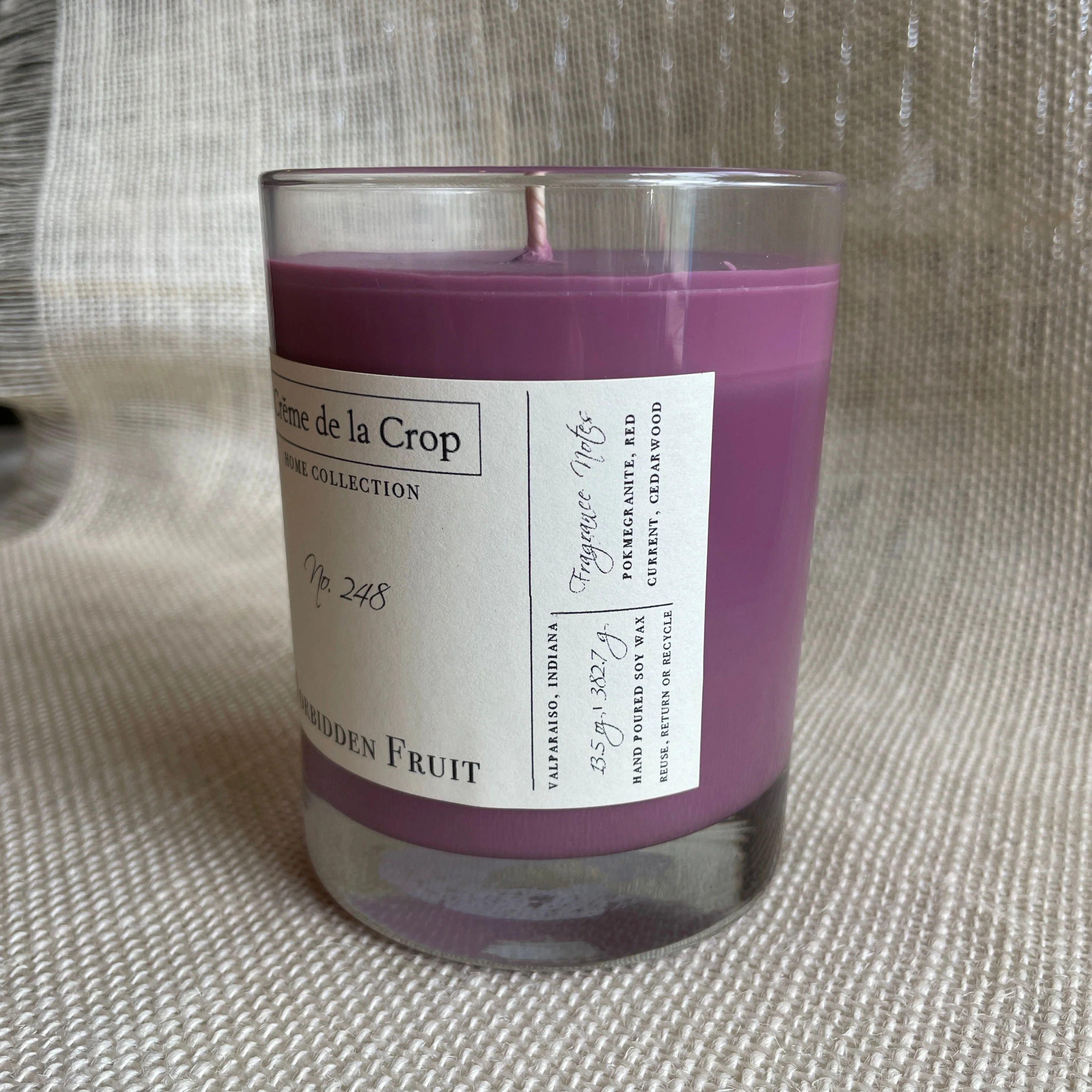 Soy Candle - Forbidden Fruit (Pomegranate) - Image 2