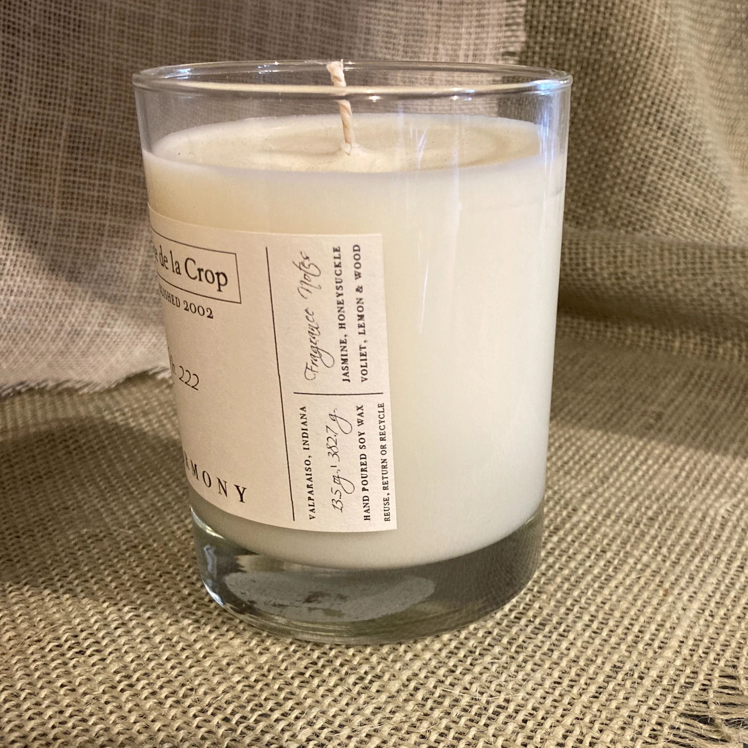 Soy Candle - Harmony (Honeysuckle) - Image 2