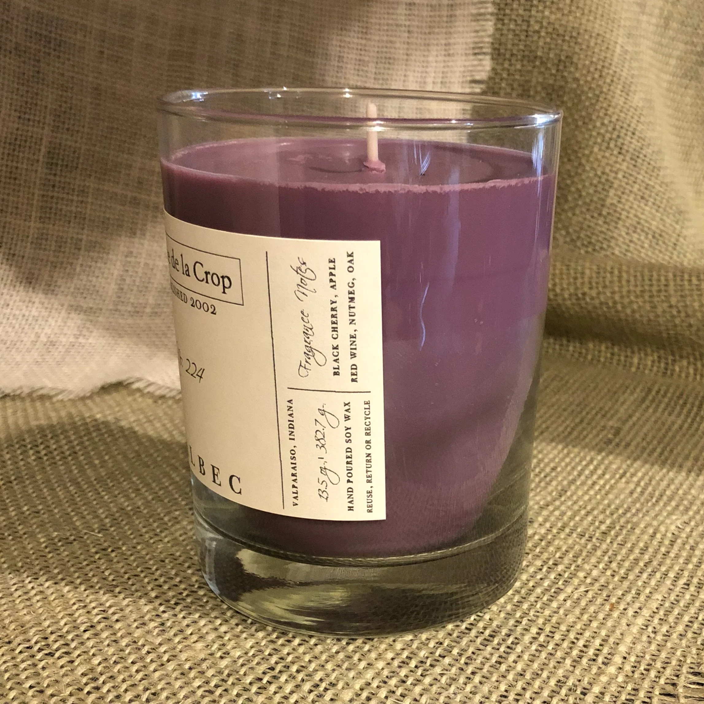 Soy Candle - Malbec - Image 2
