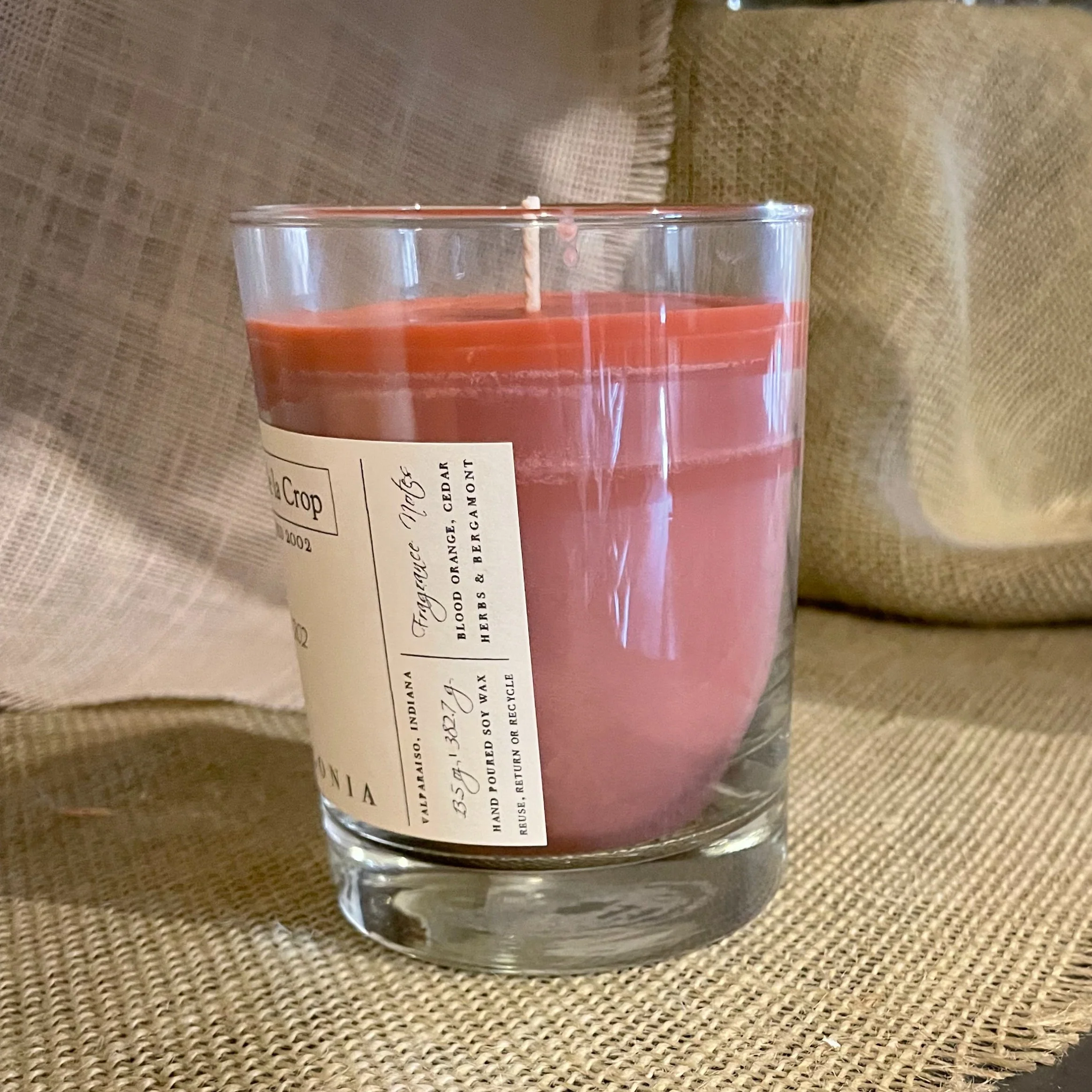 Soy Candle - Palagonia (Blood Orange) - Image 2
