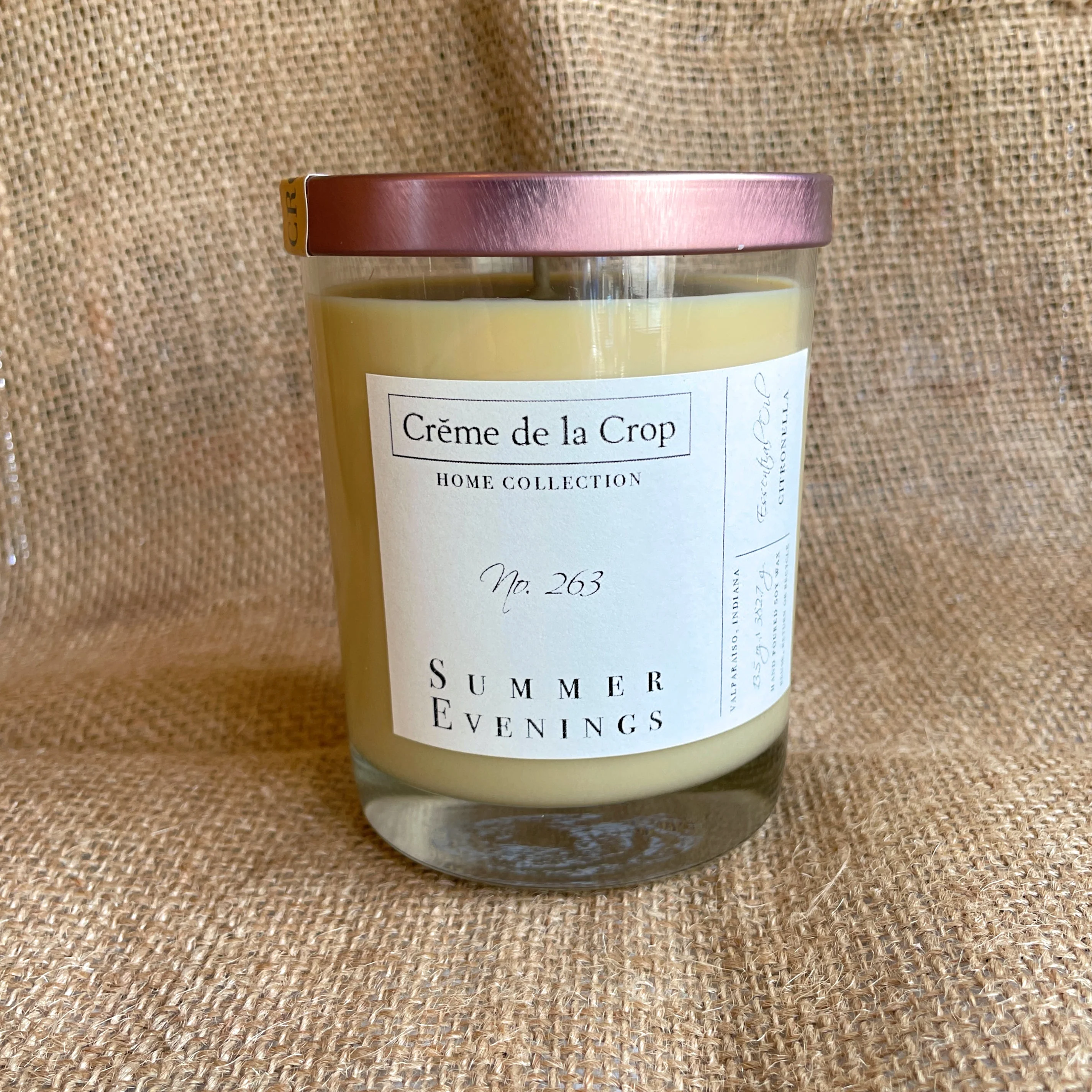 Soy Candle - Summer Evenings (Citronella) - Image 3