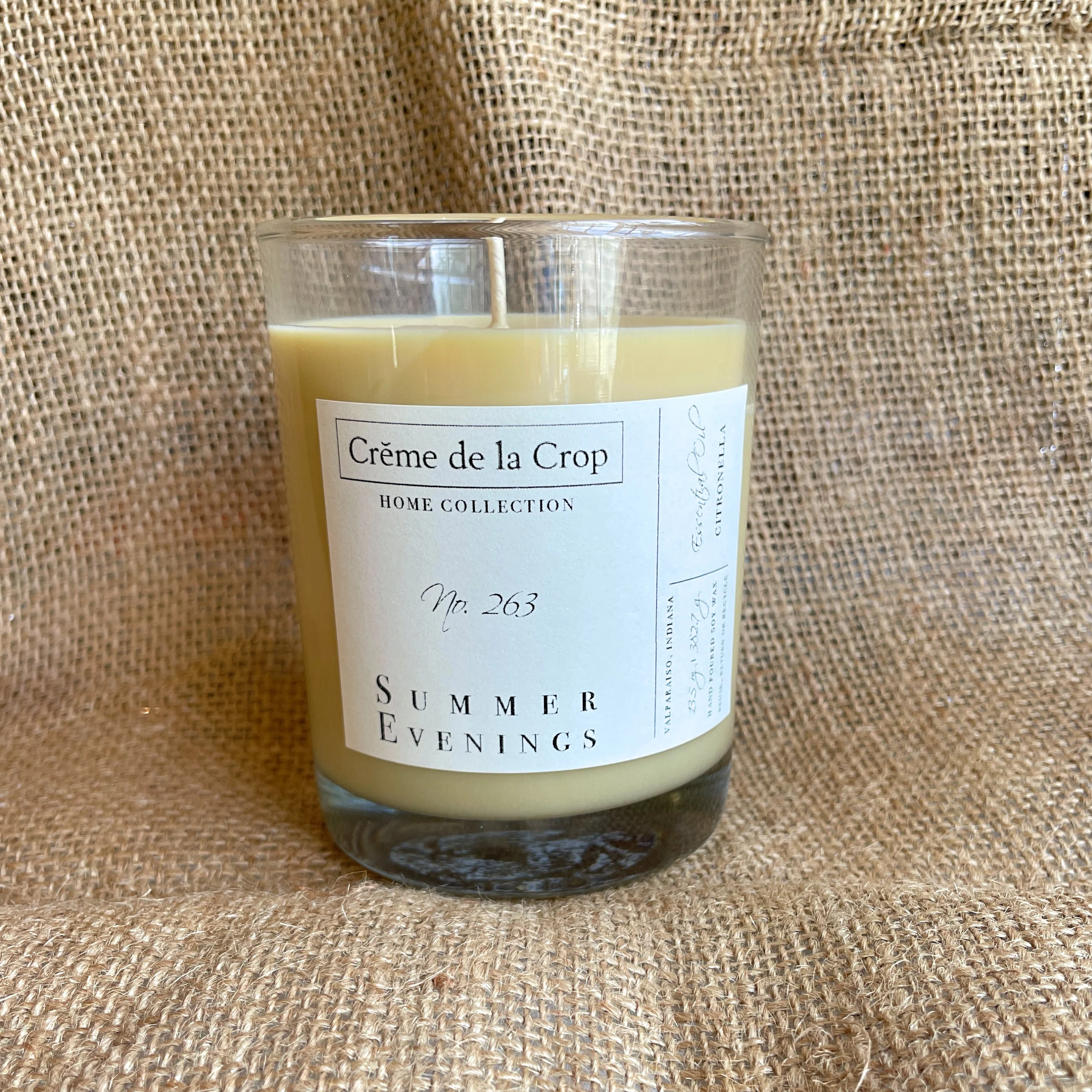 Soy Candle - Summer Evenings (Citronella) - Image 4