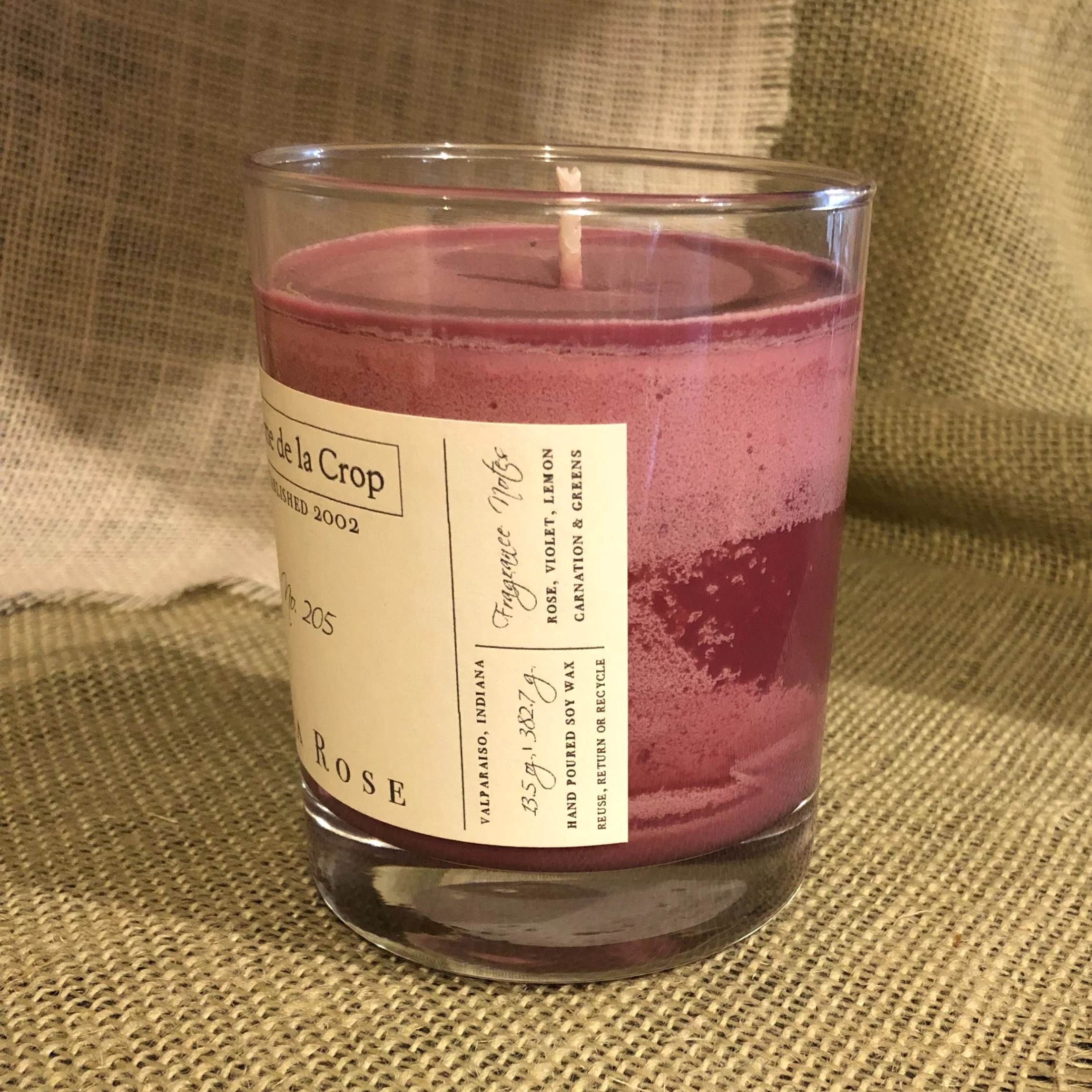 Soy Candle - Tea Rose - Image 2