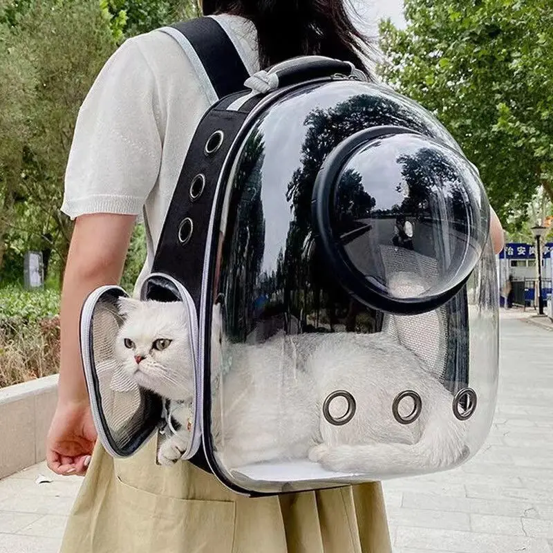 Space Capsule Pet Backpack – Ventilated Travel Carrier - Image 2