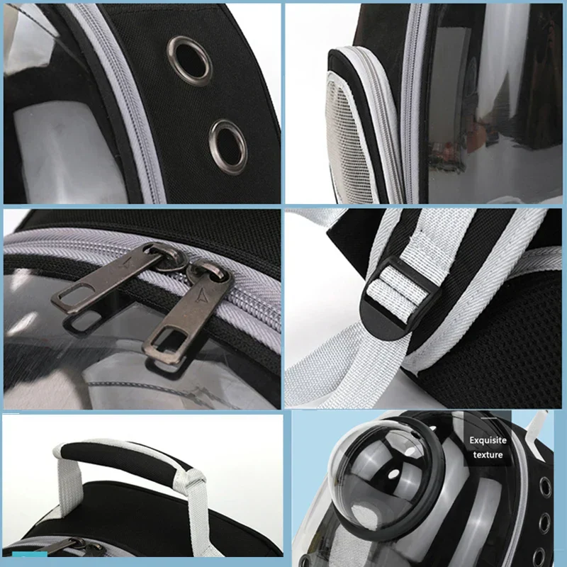 Space Capsule Pet Backpack – Ventilated Travel Carrier - Image 4