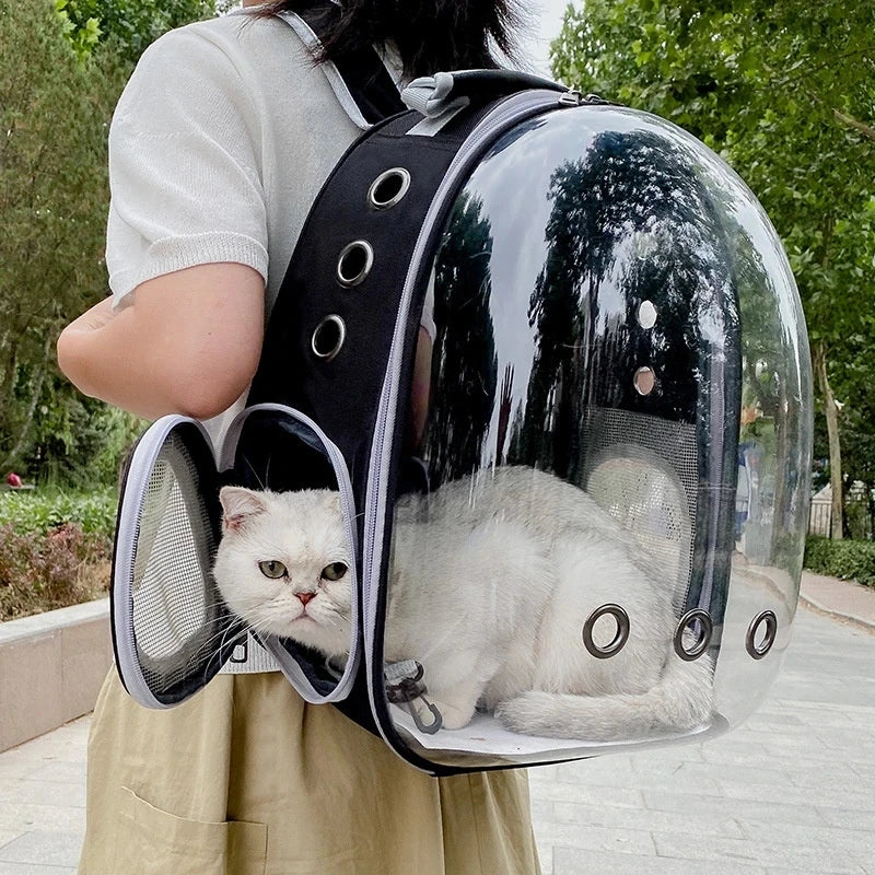 Space Capsule Pet Backpack – Ventilated Travel Carrier - Image 7
