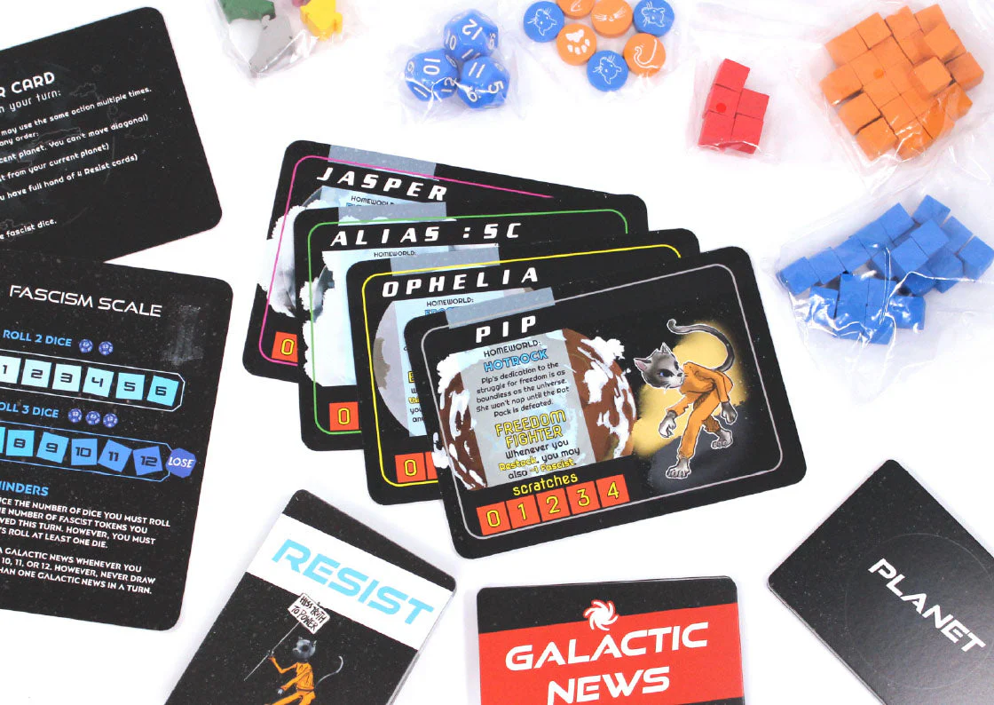 Space Cats Fight Fascism: The Board Game - Image 10