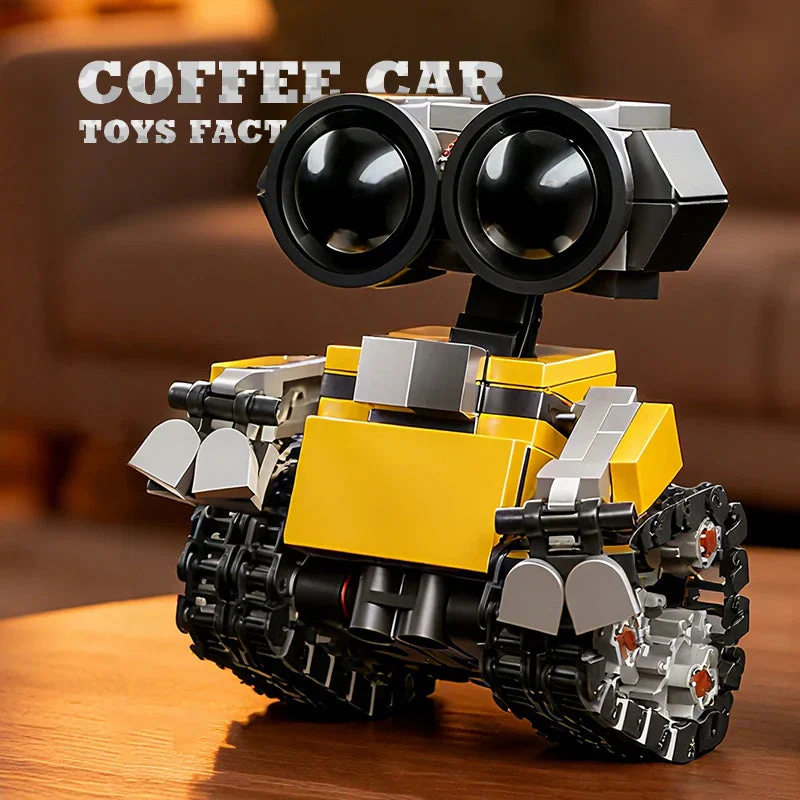 Space Mini Robot MOC Building Bricks Toys 217Pcs Tracked Bot Model Classic Movie Sci-Fi Blocks Dolls Kids Adult Christmas Gifts - Image 5