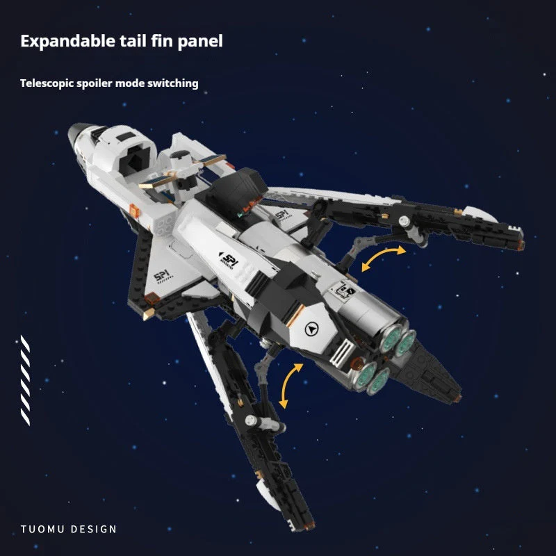 Space Shuttle Assembled Building Block Toys - Image 2
