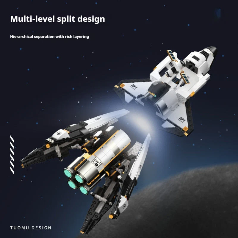 Space Shuttle Assembled Building Block Toys - Image 3
