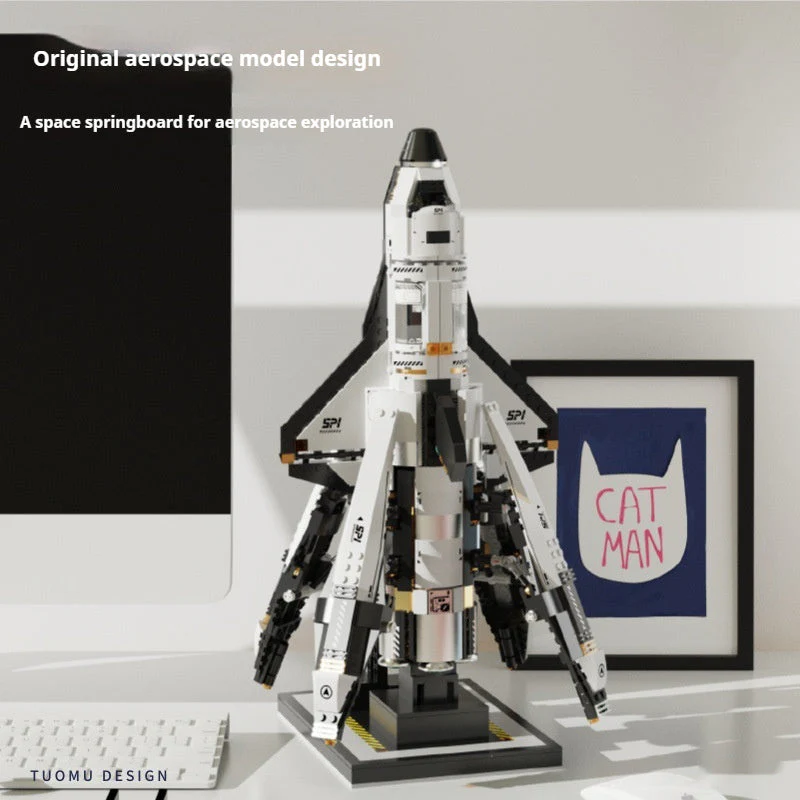Space Shuttle Assembled Building Block Toys - Image 6