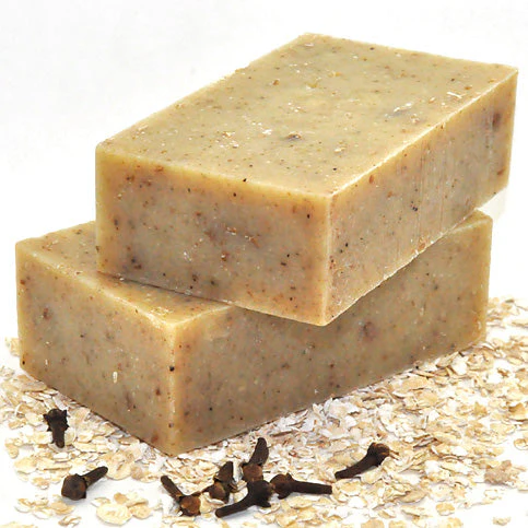 Spiced Oatmeal Bar Soap, Certified Organic - Image 3