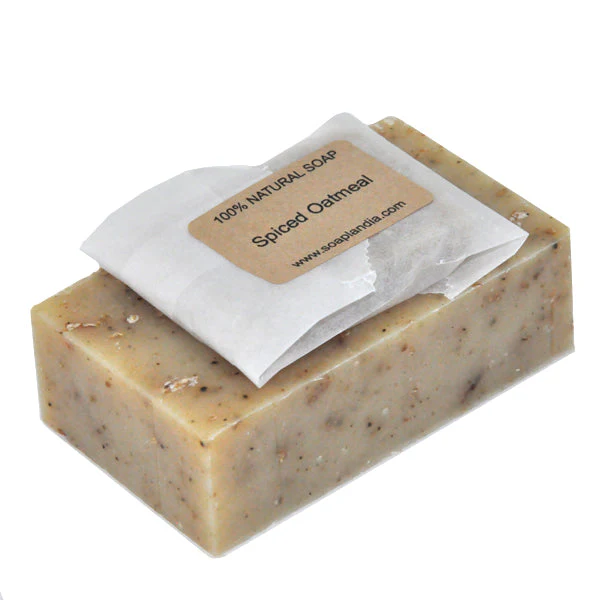 Spiced Oatmeal Bar Soap, Certified Organic - Image 4