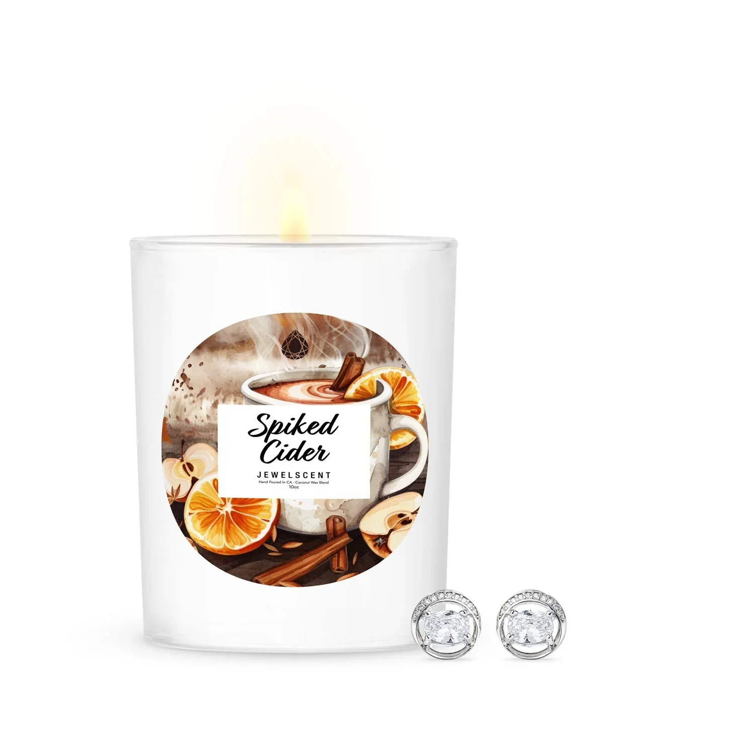 Spiked Cider 10oz Signature Jewelry Candle - Image 2