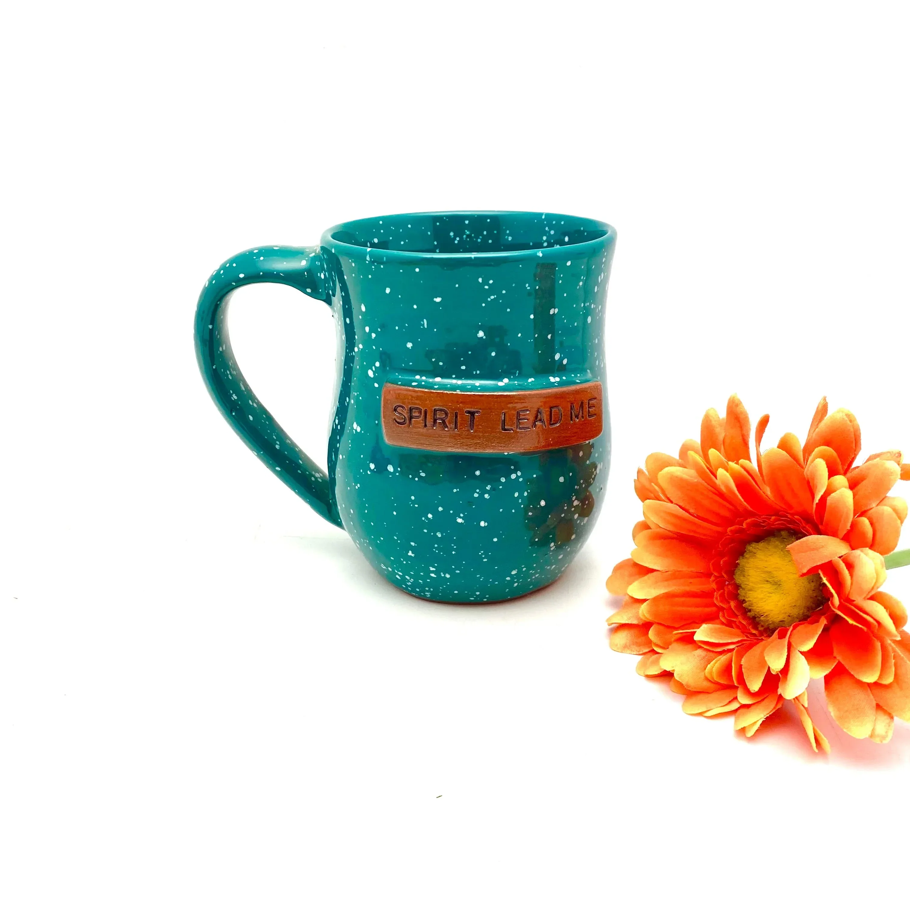 Spirit Lead Me Mug- Dark Teal Sprinkles - Image 2