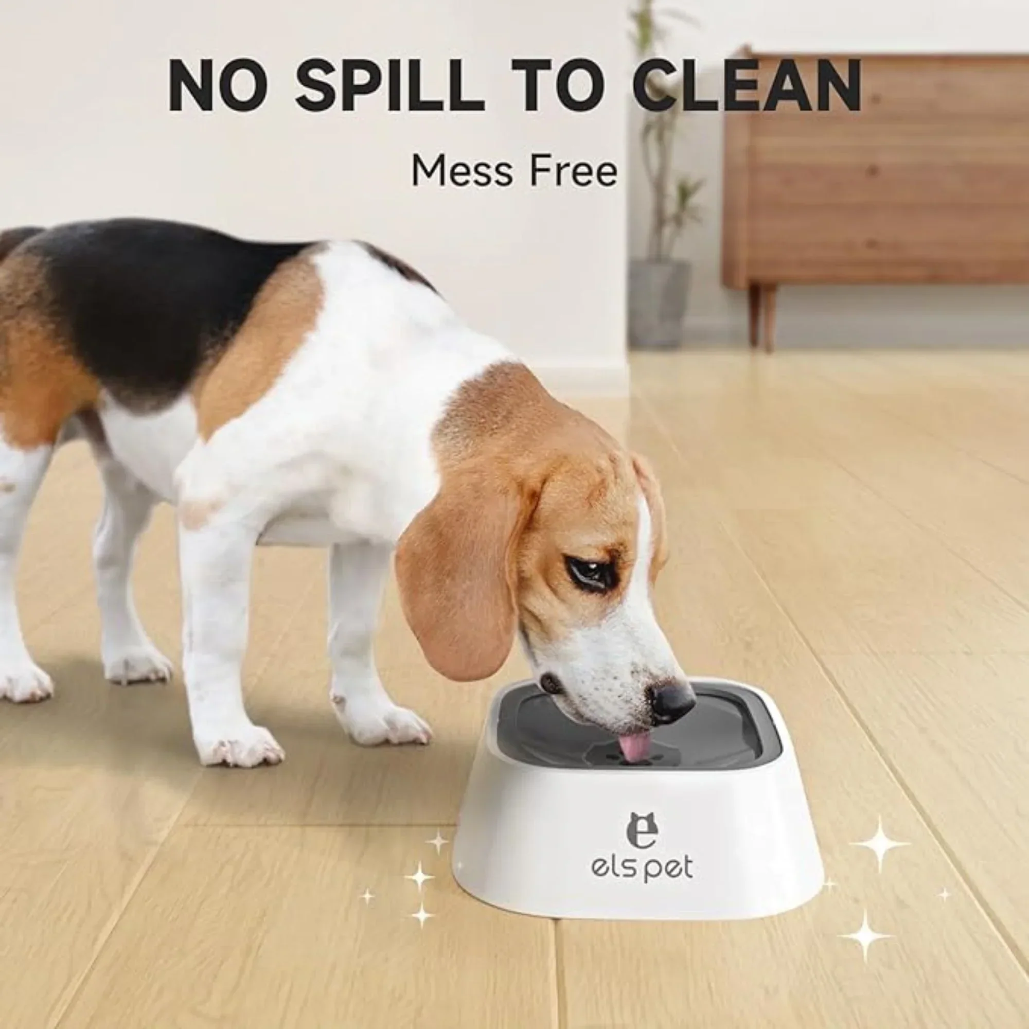 Splash-Free Floating Water Bowl for Dogs & Cats (1L) - Image 5