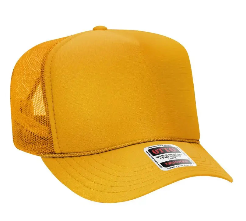 Spoiled By My Blue Collar Man Adult Otto Foam Trucker Hat - Image 37
