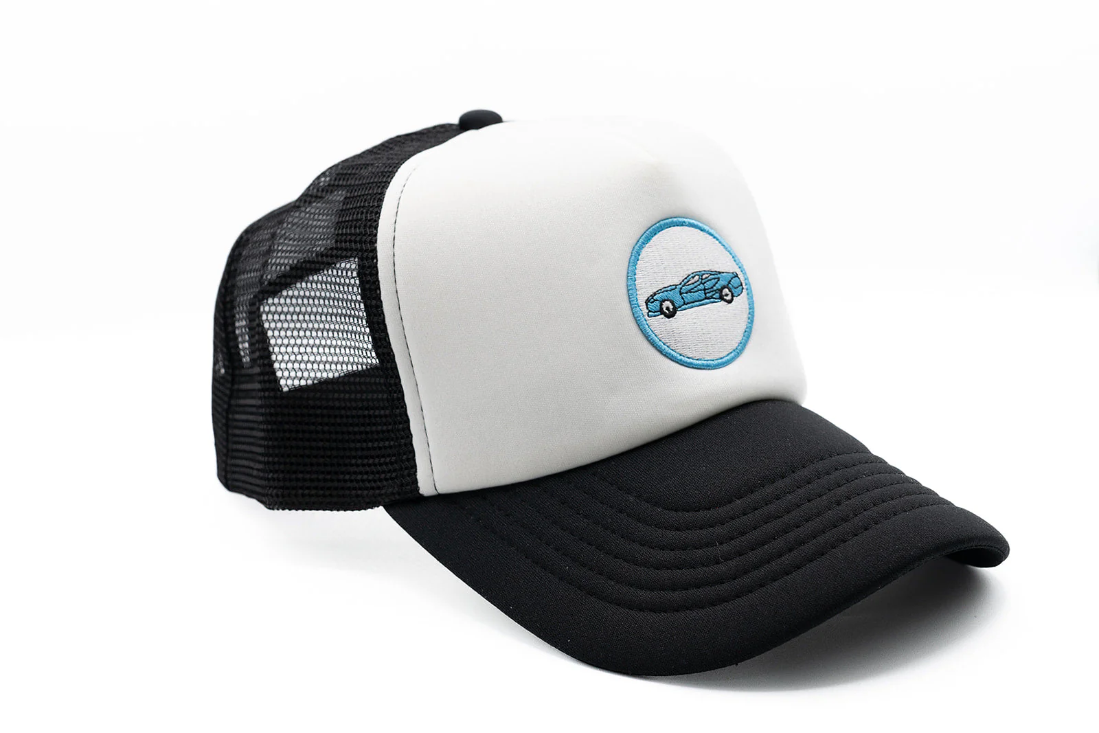 Sports Car Patch Trucker Hat - Image 2