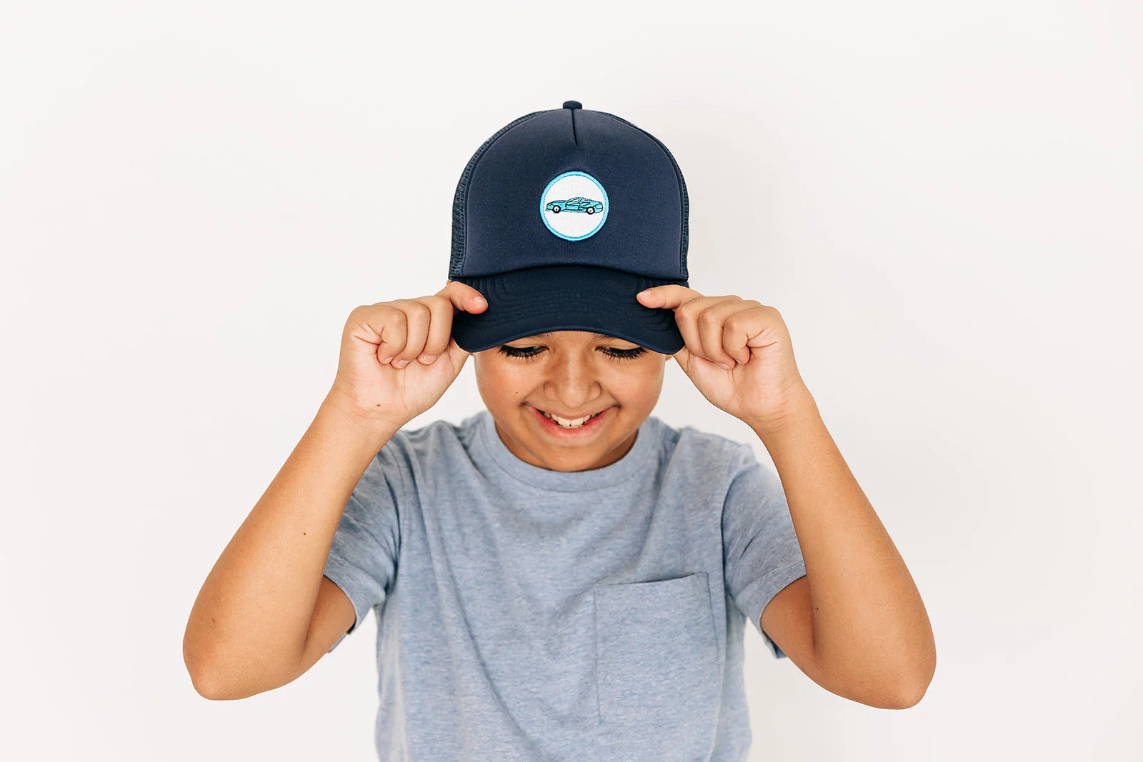 Sports Car Patch Trucker Hat - Image 9