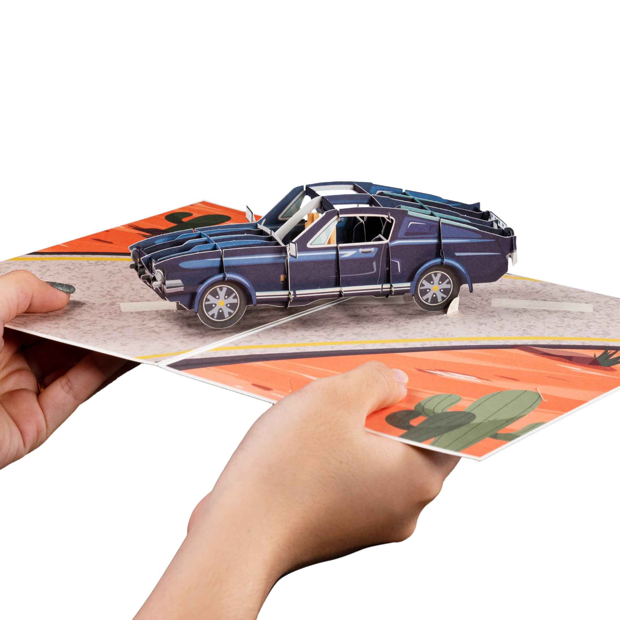 Sports Car Pop Up Card - Image 2