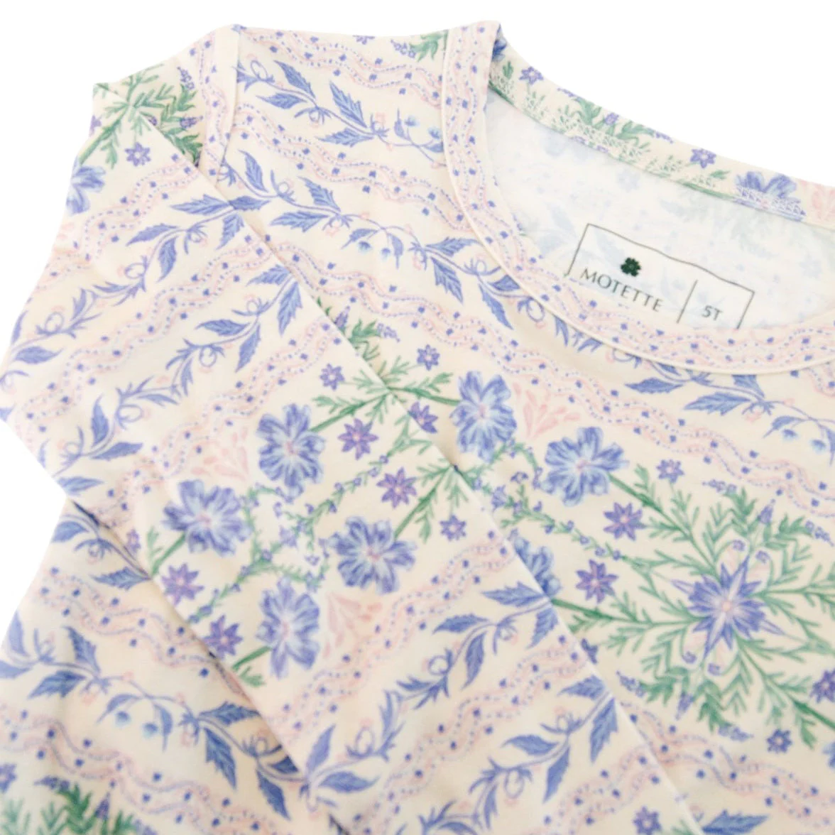 Spring Cascade Bamboo Toddler Pajama Set - Image 5