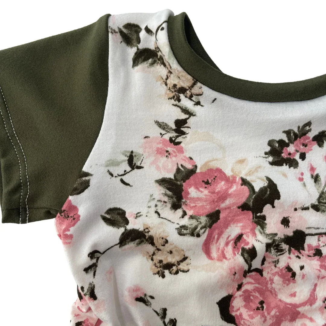 Spring Floral Zip Romper - Image 4
