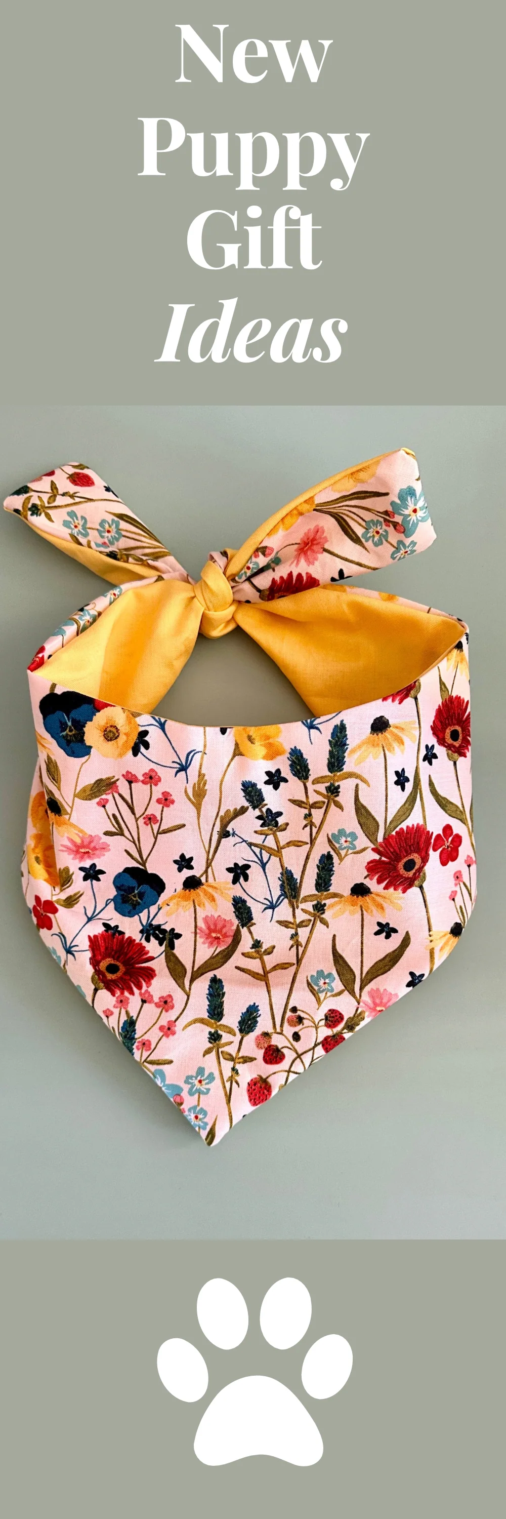 Spring Flowers Dog Bandana New Arrivals - Image 12