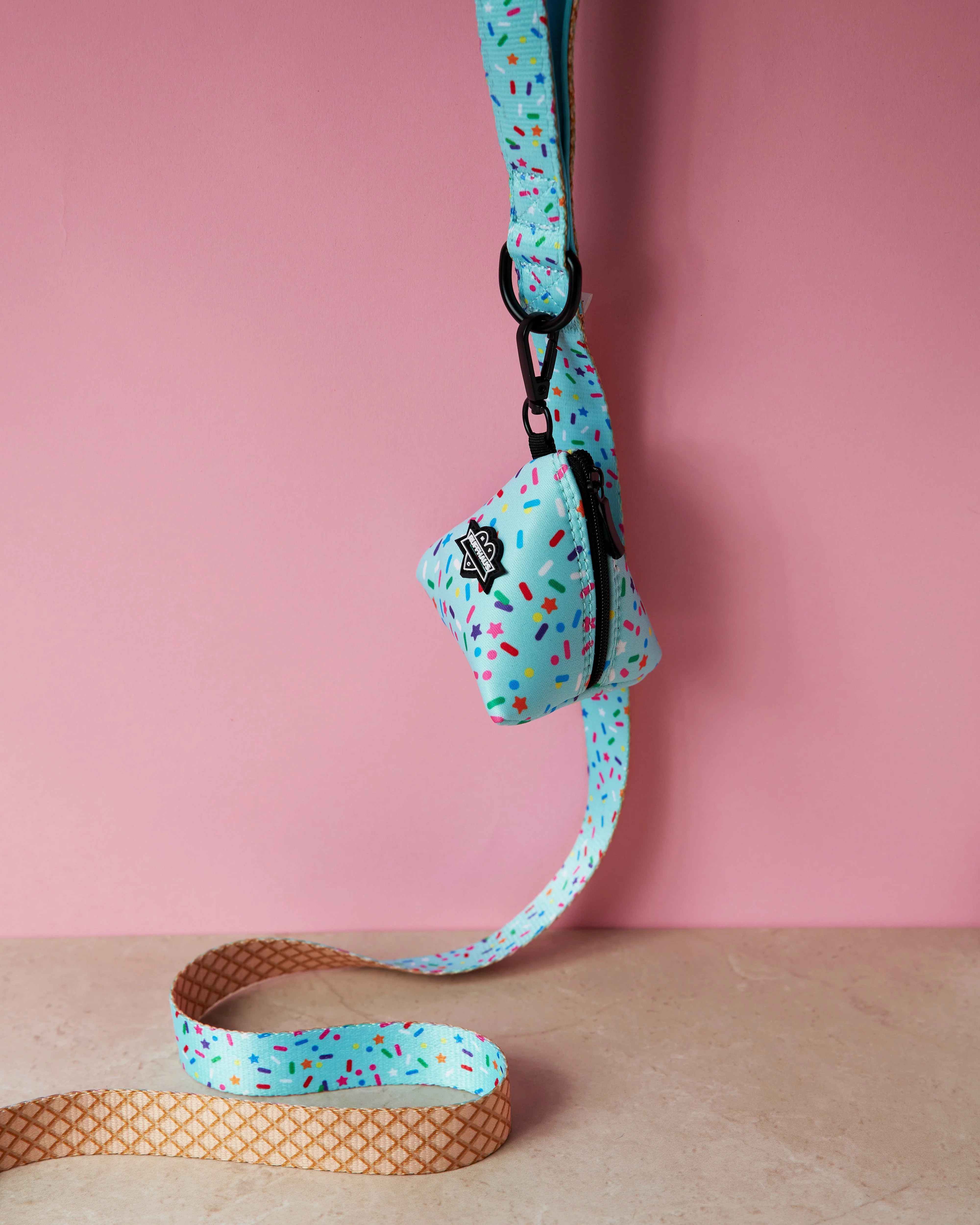 Sprinkle Me Blue Poop Bag Holder - Image 2