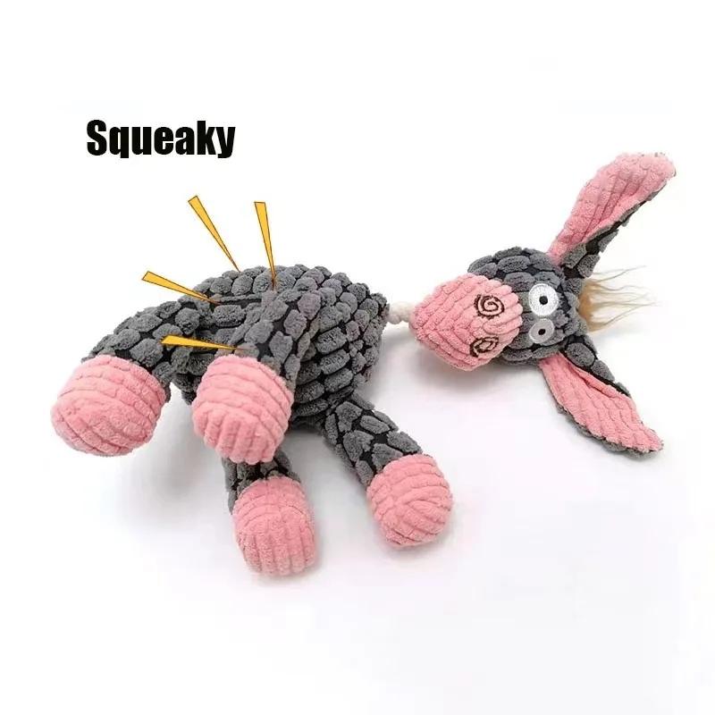 Squeaky Dog Toy – Durable Chew & Molar Toy for Small & Large Dogs - Image 5