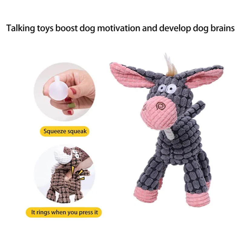 Squeaky Dog Toy – Durable Chew & Molar Toy for Small & Large Dogs - Image 7