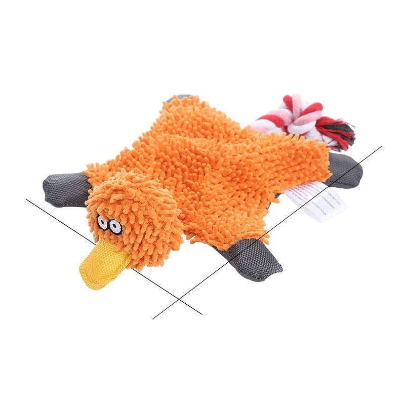 Squeaky Donkey Plush Dog Toy - Image 11