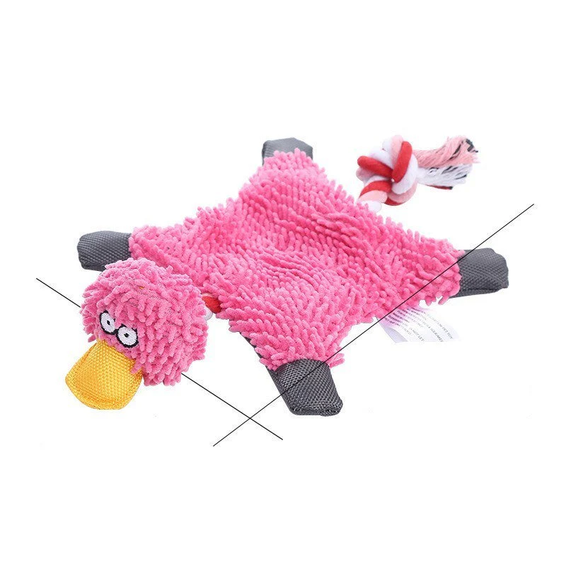 Squeaky Donkey Plush Dog Toy - Image 13