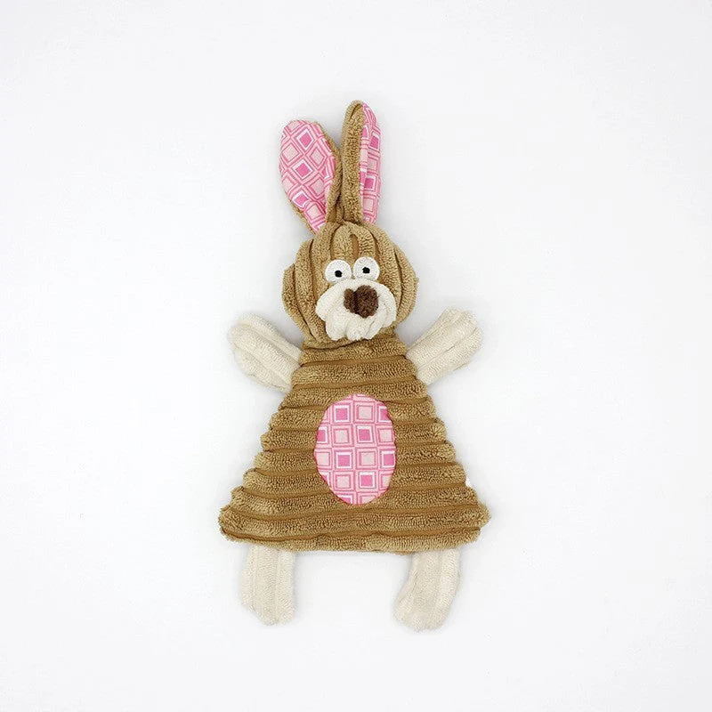 Squeaky Donkey Plush Dog Toy - Image 4