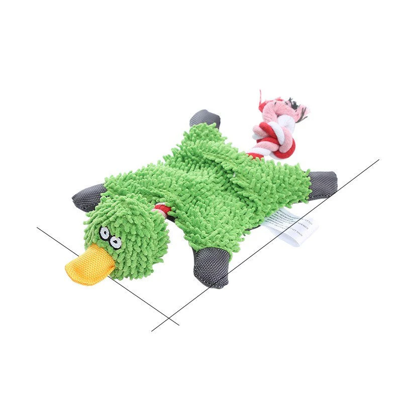 Squeaky Donkey Plush Dog Toy - Image 6