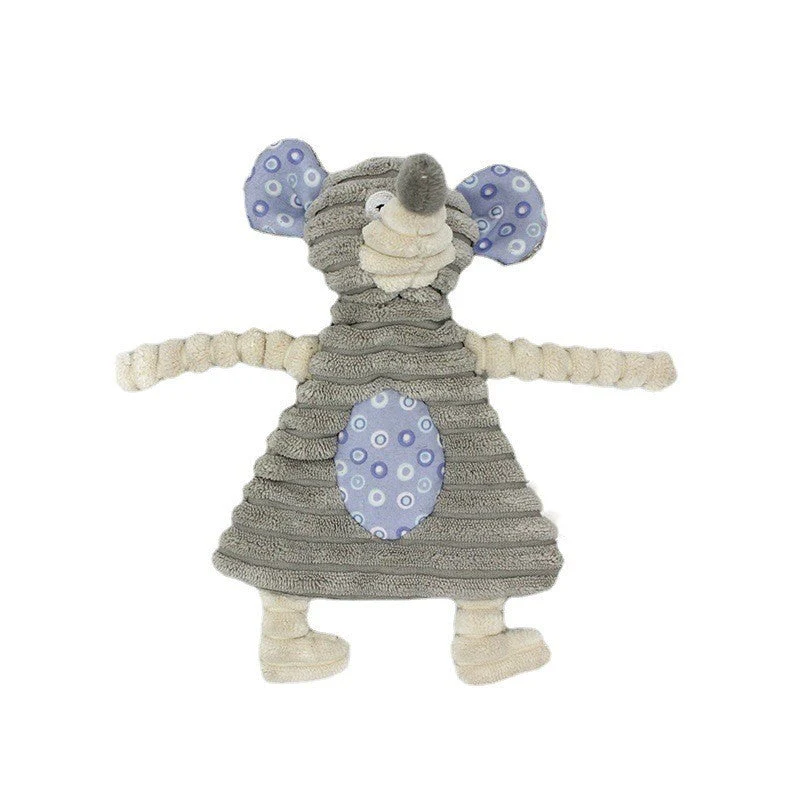Squeaky Donkey Plush Dog Toy - Image 9